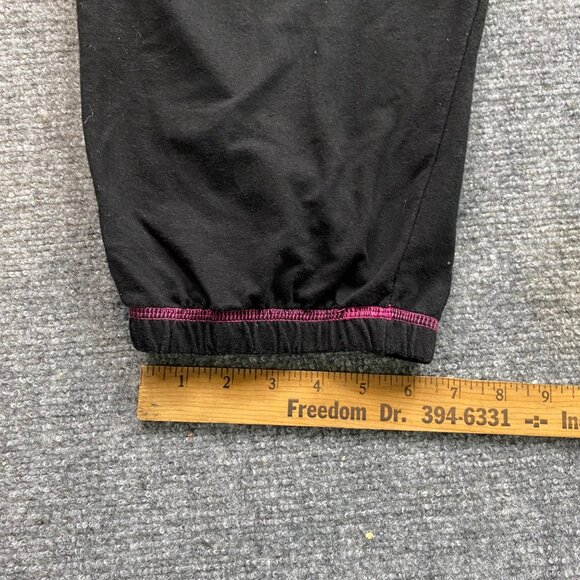 Disney Pants Womens Juniors XL 15/17 Minnie Mouse Black Pink Lounge Athleisure - Picture 9 of 12
